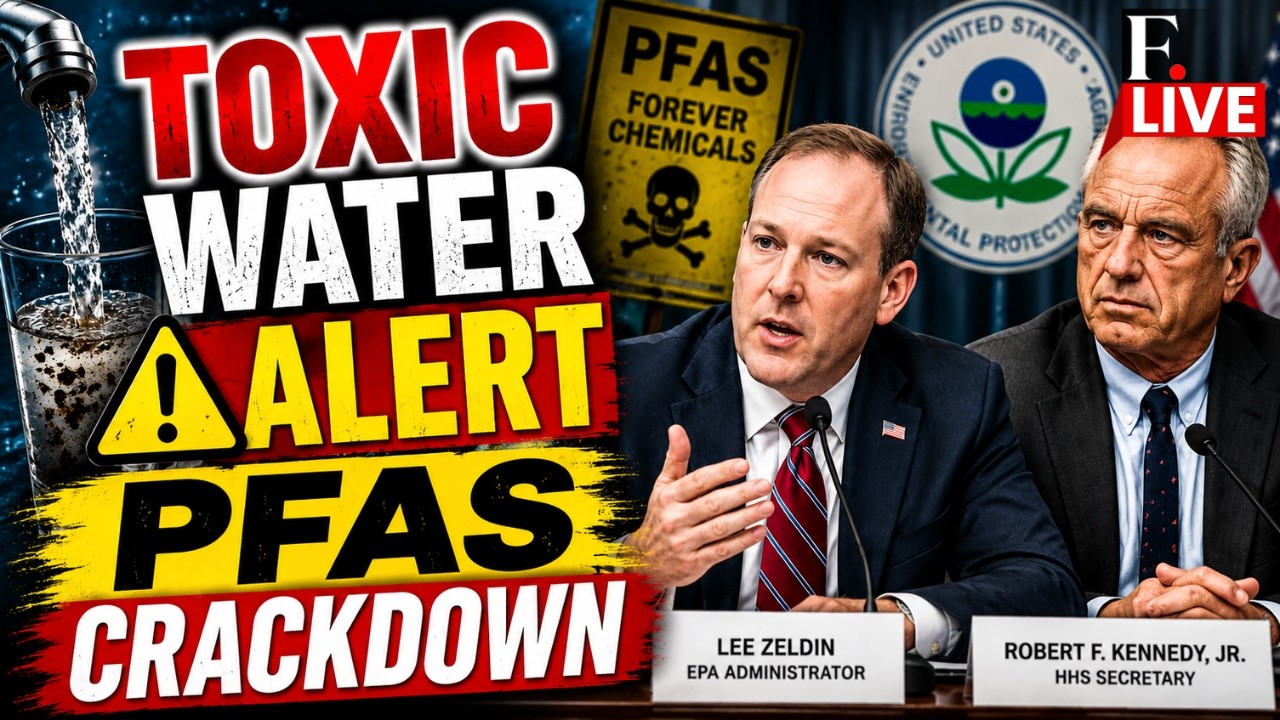 PFAS Crisis: EPA Chief Lee Zeldin and RF Kennedy Jr. Launch Major Health Push | LIVE