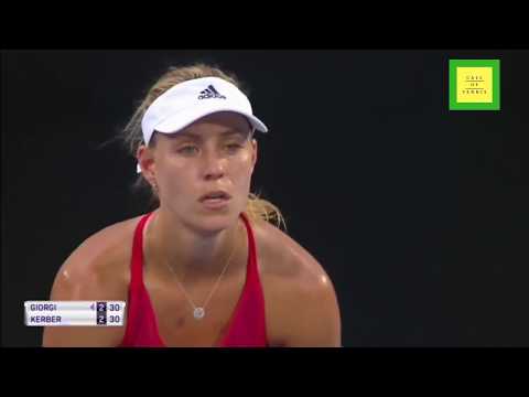 Sydney 2018 Semifinal - Angelique Kerber vs Camila Giorgi - Full Highlights HD