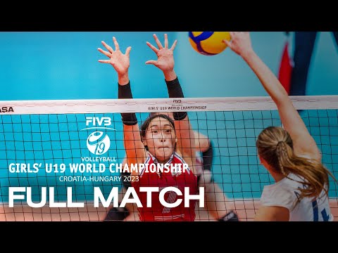 USA🇺🇸 vs. KOR🇰🇷 - Full Match | Girls' U19 World Championship | Pool D