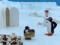 pingu gets spanked by his mom during his tantrum