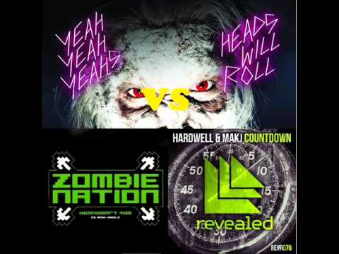 Kernkraf 400 vs. Yeah Yeah Yeahs vs. Hardwell & MakJ - The Zombie Heads Will Countdown