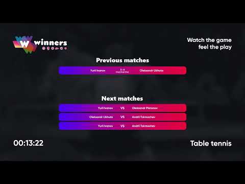 WINners League 06.02.2022 Tokmachev A. - Platonov O. 12:00