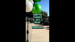 Admitted Students Day Recap - Spring 2024