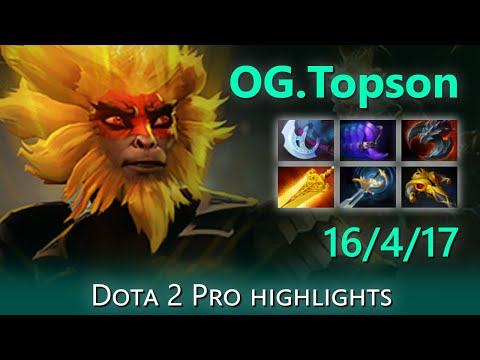 Topson 16-4 Monkey King | Dota 2 Epic Pro Highlights
