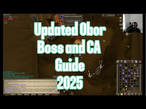 Updated Obor Guide -  All Combat Achievements - 2025 Summer Sweep Up Boss Changes - OSRS