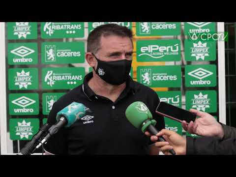 Rueda de prensa de Julio Cobos tras el partido contra el Moralo