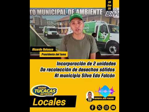Reporta José Pereira desde Tucacas, municipio Silva Edo Falcón
