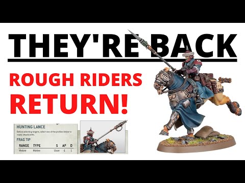 NEW ROUGH RIDERS - Imperial Guard Cavalry get NEW MODELS + NEW  RULES