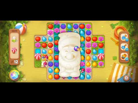 Gardenscapes Level 3099 #game #tranding #gardenscapesgame #viral #androidgamesplay #powerseekers