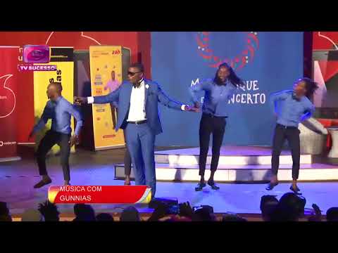 Gabriel Júnior recebe o cantor Gunnias