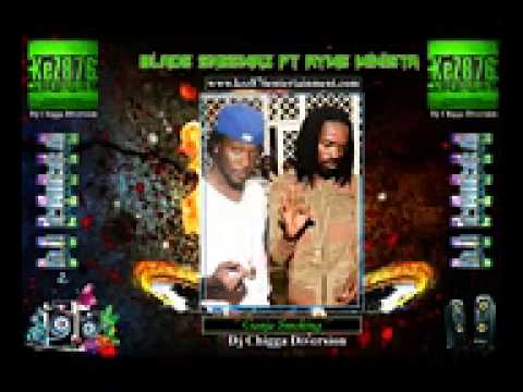 Blade Skeemaz Ft Ryme Minista - Ganja Smoking Show Di Vybz Records