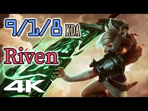 Riven's Jungle Control ⚔️ League of Legends in 4K UHD 60fps
