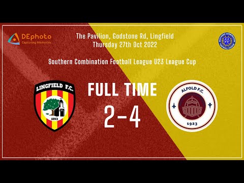FULL -  - Lingfield u23 2-4 Alfold u23 - League Cup - 27-10-22