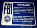 Blue FBI Warning VHS Version