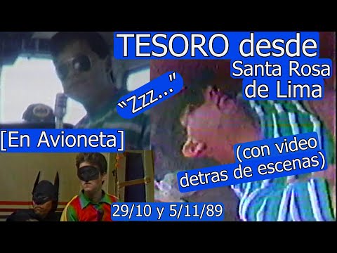 0328 Tesoro en Santa Rosa de Lima (por Avioneta) - Domingo Para Todos, 29 de Oct. y 5 de Nov. 1989
