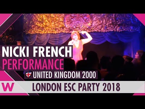 Nicki French "Steal The Crown" (UK 2000) LIVE @ London Eurovision Party 2018