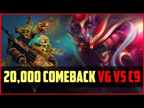 20,000 Gold Comeback! VG vs C9 @ TI5 DOTA 2