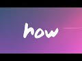 Ella Mai How Lyrics Ft Roddy Ricch
