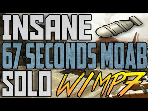 MW3: INSANE SOLO 67 SECONDS MOAB! - (MW3 PC Fast MOAB Gameplay)