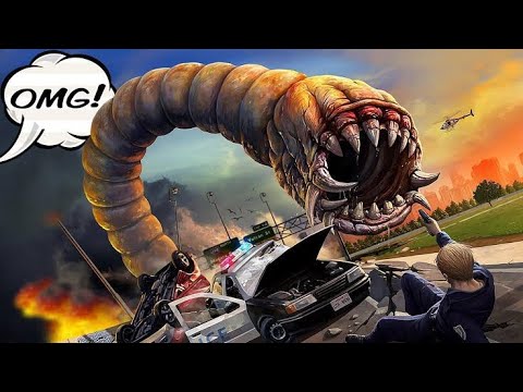 Giant Death Worm - An Alien Monster | Android | Offline | Gameplay