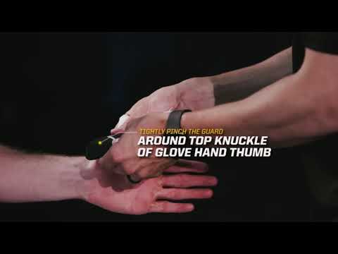 catcher thumb guard glove