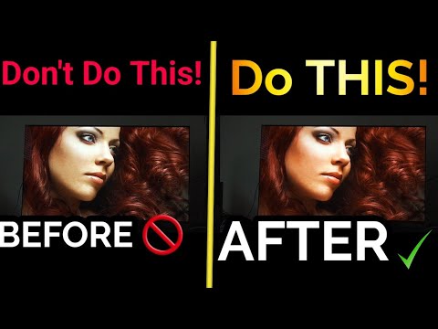 LG C2 Before & After Proper Settings