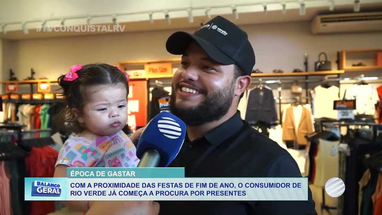 Famílias luverdenses vão às compras e aquecem as vendas no comércio local