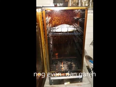 Regenboogforel roken