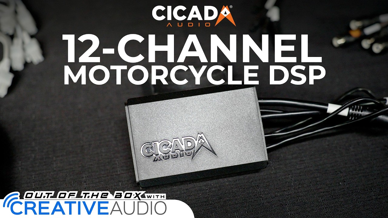 Cicada Audio DSP412PRO Motorcycle DSP | Product Overview