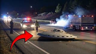 Homem atira em OVNI e desaparece repentinamente após revelar imagens nítidas do que havia dentro!