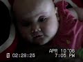 4 10 2006 Dad Plays Peekaboo With Caroline