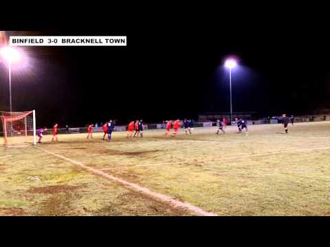 BINFIELD FC TV   BINFIELD 5 0 BRACKNELL TOWN   Reading Senior Cup R2   15 01 16