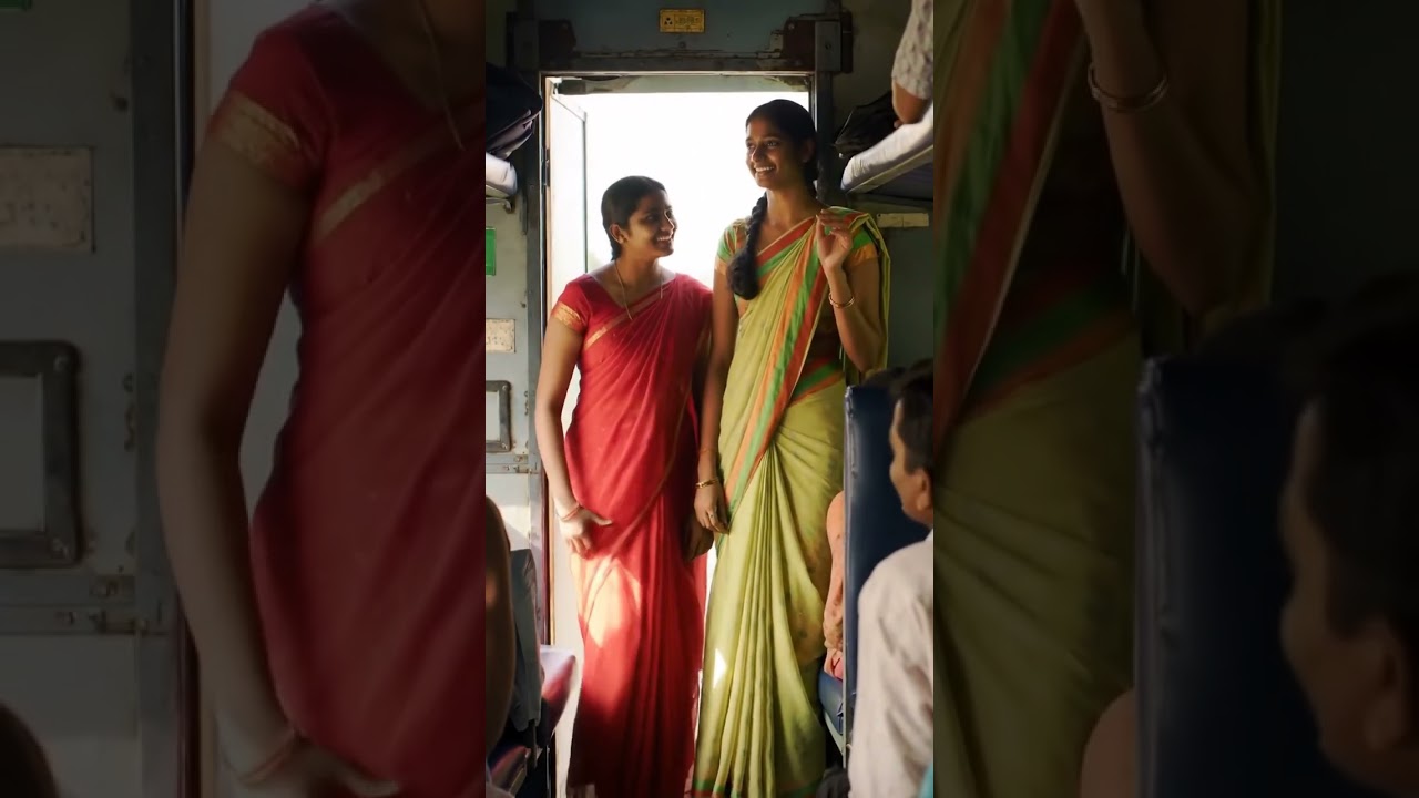 tall girl in india train #ai #aiart #aivideo #aiims #train #trainai