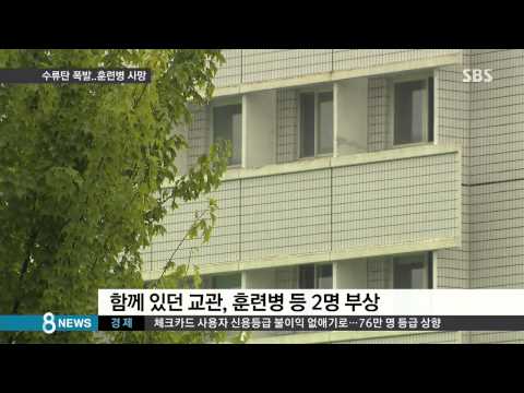 「수류탄」의 한국수어 표현