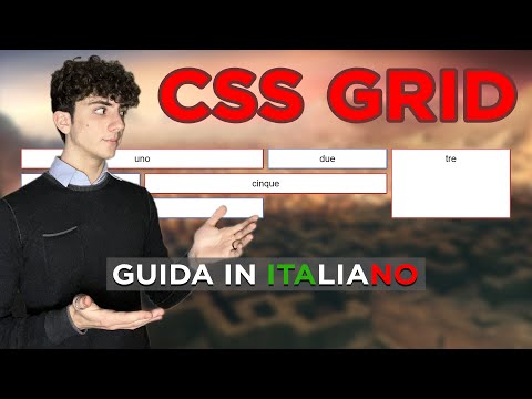 Tutorial CSS Grid in ITALIANO (semplificato)