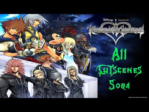 Kingdom Hearts Re: Chain of Memories | All Cutscenes Sora