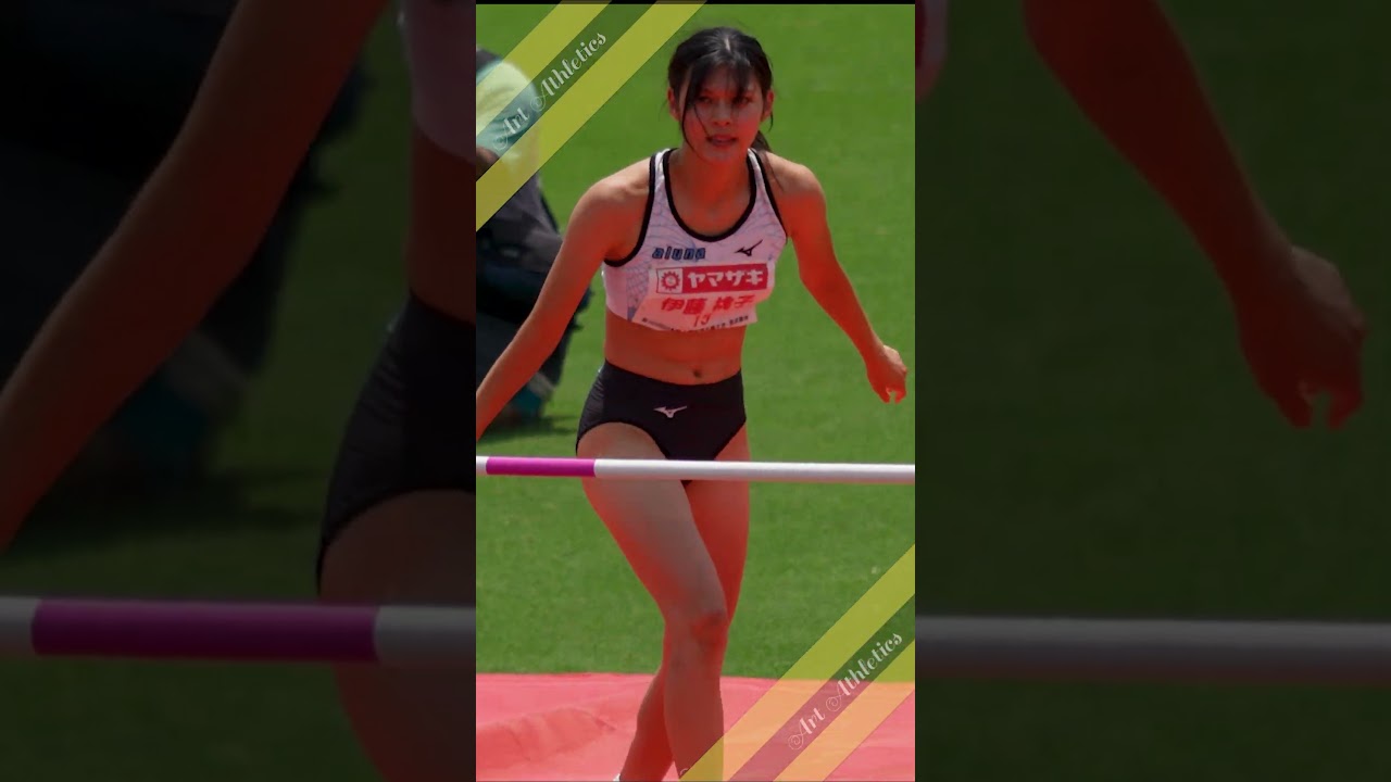 再編集【伊藤桃子】2025年七種競技女子走高跳 #shorts