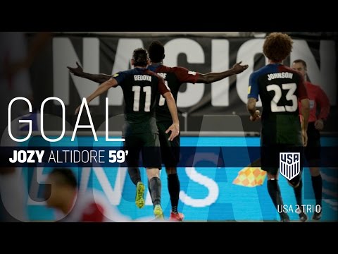 MNT vs. Trinidad & Tobago: Jozy Altidore First Goal - Sept. 6, 2016