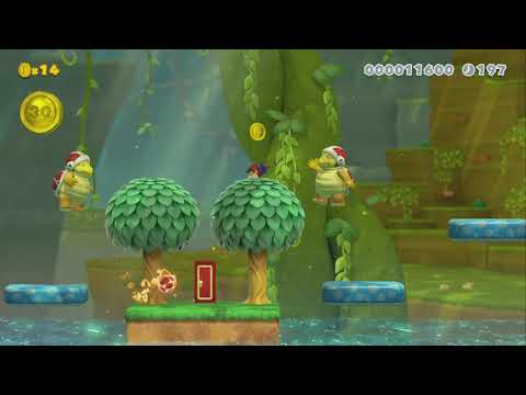 1-4 Wildfire Woods by gmaas - Super Mario Maker 2 - No Commentary 1bw