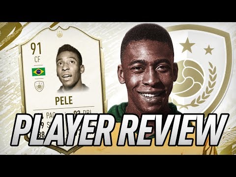 91 PELE ICON PLAYER REVIEW! - FIFA 20 Ultimate Team