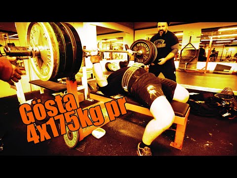 Penkkipeijaiset | Gösta 4x175kg enkat paukkuu