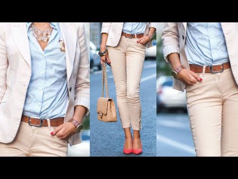 COMBINACIONES de ROPA SENCILLA de ESTILO CASUAL y ELEGANTE MODA ELEGANTE Y CASUAL para VESTIR BIEN