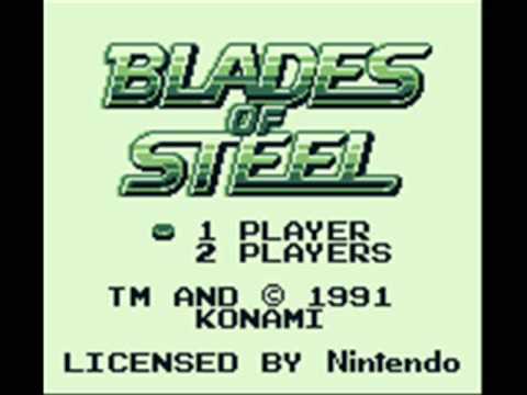 blades of steel game boy play