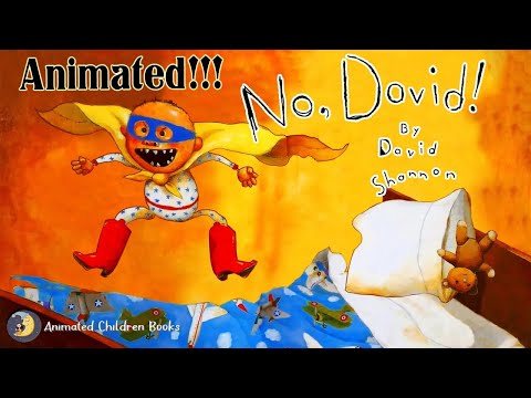 No David by David Shannon - Animated Story Books