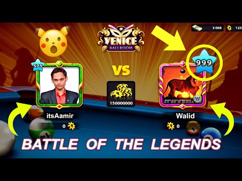 I ACCIDENTLY MATCHED AGAINST 999 LEVEL WALID IN 8 BALL POOL, AND THEN...😳