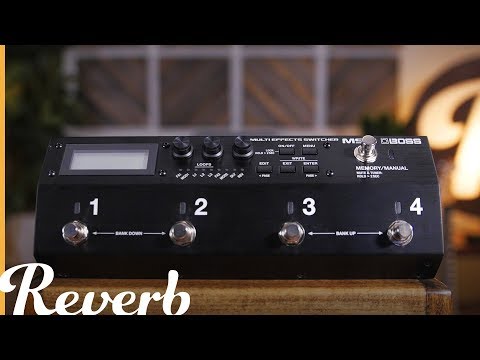 Boss MS-3 Multi Effects Switcher | Reverb Demo