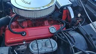 1972 Chevrolet Corvette Convertible Engine Bay