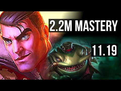 JAYCE vs TAHM KENCH (TOP) | 5/0/3, 2.2M mastery, 500+ games | NA Master | v11.19