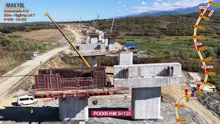 Makyol Construction Sibiu-Făgăraș Highway Project Lot-1 Progress Video 30.09.202
