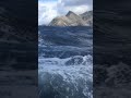 Sailing in big seas off Achill Island, West of Ireland